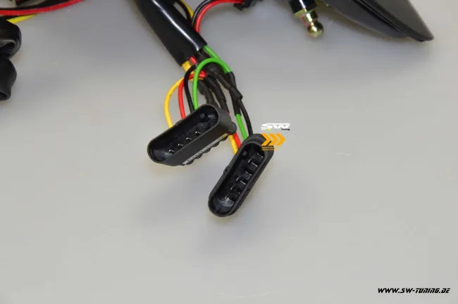 SW-Celi LED taillights suitable for 3Series BMW F30 sedan 12-18 Black/smoke dynamic LED Indicator