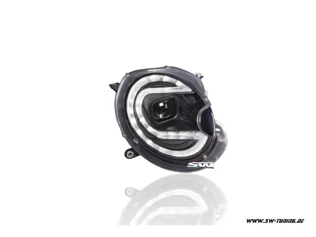 SW-LTube headlights for Mini R56 R57 R55 R58 R59 06-12 LED Lighttube black