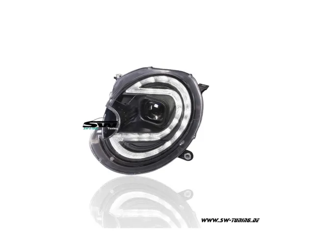SW-LTube Xenon Scheinwerfer für Mini R56 R57 R55 R58 R59 06-12 LED Lighttube black