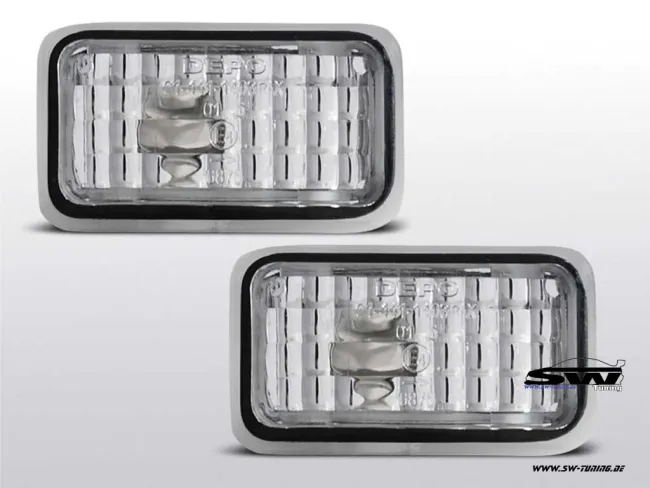 SW-sidemarker for VW Golf 2 | Corrado | Porsche 911 993 964 924 944 chrome