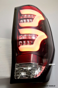 SW-Celi LED Rckleuchten fr Ford Ranger TKE 12-22 Black White-Lightbar