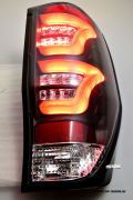 SW-Celi LED Rckleuchten fr Ford Ranger TKE 12-22 Black RED-Lightbar