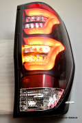 SW-Celi LED Rckleuchten fr Ford Ranger TKE 12-22 Black RED-Lightbar