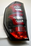 SW-Celi LED Rckleuchten fr Ford Ranger TKE 12-22 Black RED-Lightbar