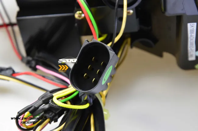 SW-Celi LED Rückleuchten für Audi A3 8PA 09-12 Sportback Facelift LED Wischblinker Black/smoke