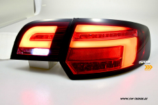 SW-Celi LED taillights Audi A3 8PA Sportback 03-08 LED Lightbar red smoke dynamic indicator