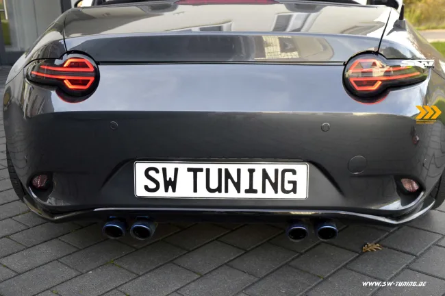 SW-Celi LED Rückleuchten passend für Mazda MX5 ND 15-23 black/smoke Lightbar Wischblinker