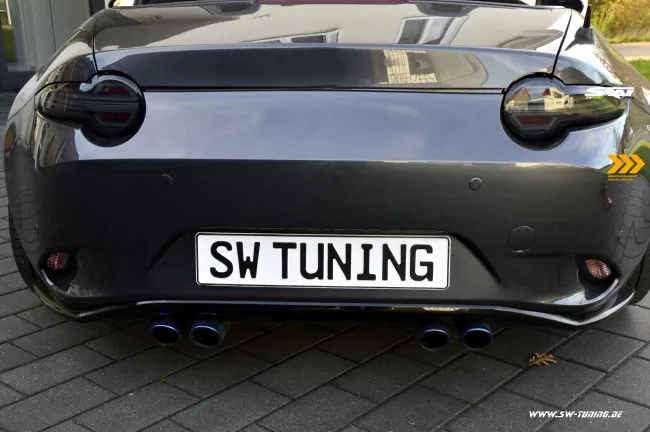 SW-Celi LED Rückleuchten passend für Mazda MX5 ND 15-23 black/smoke Lightbar Wischblinker