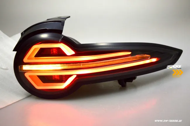 SW-Celi LED Rückleuchten passend für Mazda MX5 ND 15-23 black/clear Lightbar Wischblinker