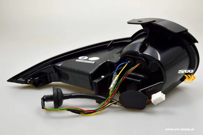 SW-Celi LED Rückleuchten passend für Mazda MX5 ND 15-23 black/clear Lightbar Wischblinker