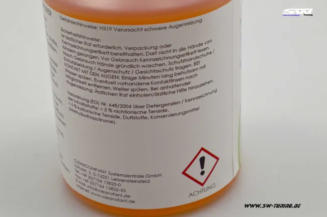 Cleanofant Upholstery Carpet Cleaner for Motorhome Caravan 500ml