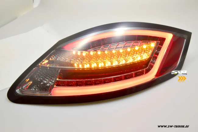 SW-Celi LED Rückleuchten passend für Porsche Boxster Cayman 987 05-09 smoke Lightbar