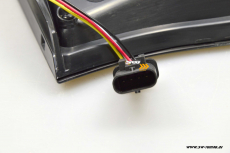 SW-Celi LED Rckleuchten passend fr Tesla Model 3 Typ 003 17-24 / Model Y 21-24 BLACK/smoke Lightbar