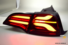 SW-Celi LED Rckleuchten passend fr Tesla Model 3 Typ 003 17-24 / Model Y 21-24 BLACK/smoke Lightbar
