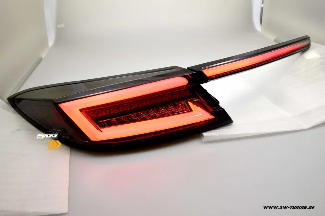 SW-Celi LED taillights suitable for Toyota GR86 / Subaru BRZ 21-25 Black/smoke RED-Lightbar