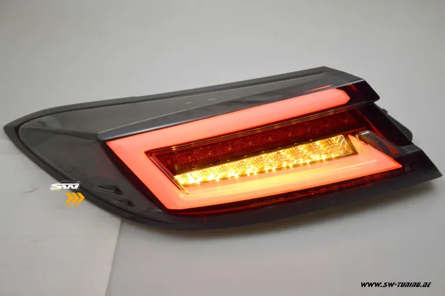 SW-Celi LED taillights suitable for Toyota GR86 / Subaru BRZ 21-25 Black/smoke RED-Lightbar