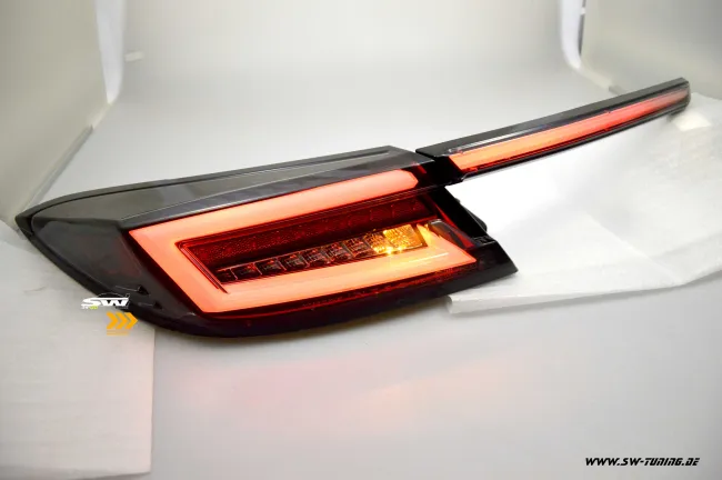 SW-Celi LED taillights suitable for Toyota GR86 / Subaru BRZ 21-25 Black/smoke RED-Lightbar