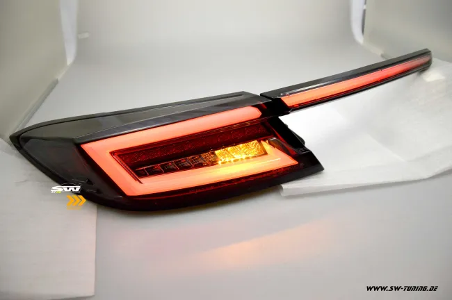 SW-Celi LED taillights suitable for Toyota GR86 / Subaru BRZ 21-25 Black/smoke RED-Lightbar