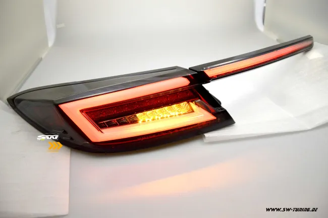 SW-Celi LED taillights suitable for Toyota GR86 / Subaru BRZ 21-25 Black/smoke RED-Lightbar