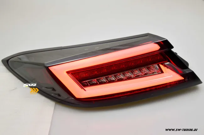 SW-Celi LED taillights suitable for Toyota GR86 / Subaru BRZ 21-25 Black/smoke RED-Lightbar