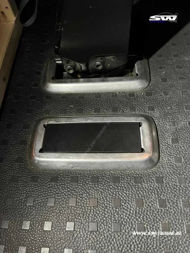 SW bench anchor cover suitable for VW T5 / T6 removed seat bench seat base cap for metall frames