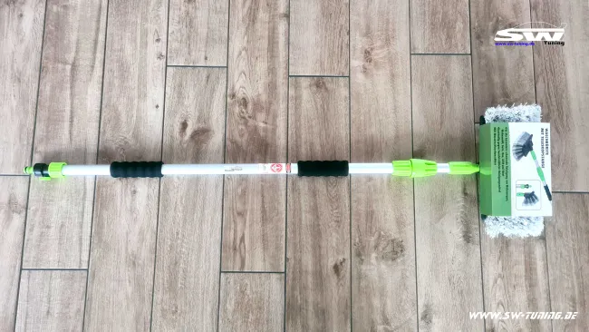 CLEANOFANT Fahrzeug Wasch-Bürste mit verstellbarer Teleskop-Stange 1 Stück