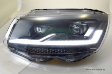 SW-DRLTube Full LED Headlight suitable for VW T6 SG 16-20 LED DRL Lighttube black Edition Upgrade
