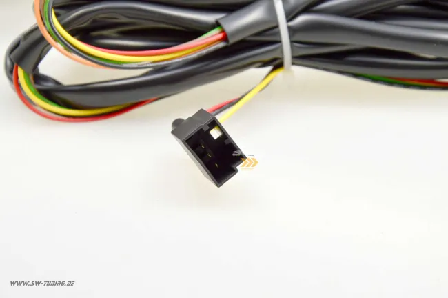 SWCeli LED Rückleuchten passend für VW Golf 7 Variant Kombi 13-17 Black LED Wischblinker