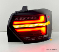SW-Celi LED Rckleuchten fr VW Polo VI Typ AW 17-21 Steilheck black