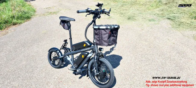 SW-Steereon C30 E-Scooter Folding with seat 500W-Motor Basic equipment version 2026-Version