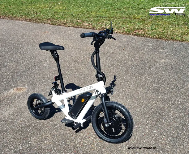 SW-Steereon C30 E-Scooter Folding with seat 500W-Motor PLUS equipment version 2026-Version