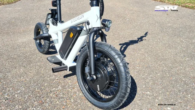 SW-Steereon C30 E-Scooter Folding with seat 500W-Motor PLUS equipment version 2026-Version