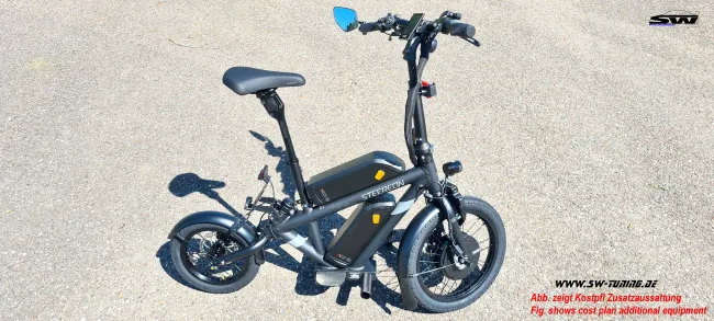 SW-Steereon C30 E-Scooter Folding with seat 500W-Motor PLUS equipment version 2026-Version