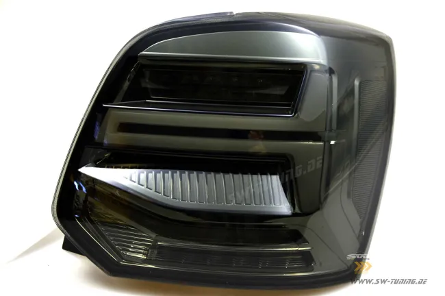 SW-Celi Voll LED Rückleuchten für Polo V Typ 6R / 6C 09-17 Steilheck smoke Lightbar