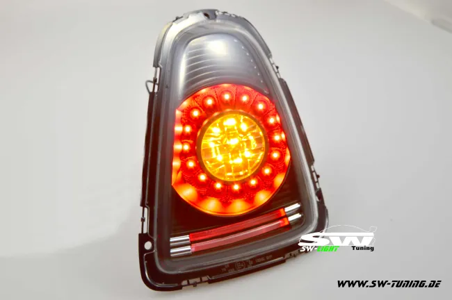 SW-Light LED taillights Mini Cooper/ Cooper One Type R56 / R57 Cabrio 06-10 black