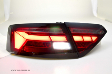 SW-Celi LED taillights for Audi A5 8F 8T3 Facelift 12-16 cherry red/smoke 2-door for factory LED