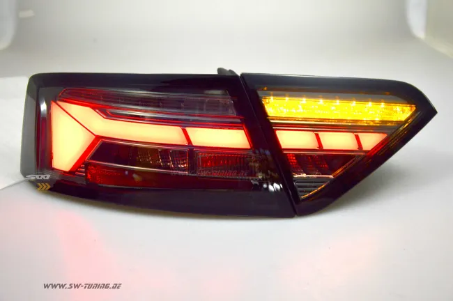 SW-Celi LED Rückleuchten für Audi A5 8F 8T3 Facelift 12-16 smoke 2Türer für Werks LED