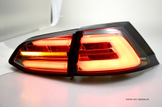 SWCeli LED taillights suitable for Golf 7.5 facelift stationwagen 18-20 smoke LED wipe indicators for OE LED