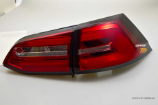 SWCeli LED Rckleuchten passend fr Golf 7.5 Facelift Variant Kombi 18-20 red/clear LED Wischblinker fr OE LED