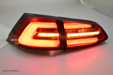 SWCeli LED Rckleuchten passend fr VW Golf 7 Variant Kombi 13-17 red/clear LED Wischblinker