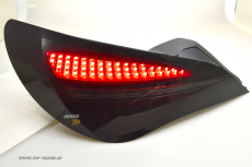 SW-Celi full LED rear lights suitable for Mercedes CLA C117/X117 13-19 Cherry Red smoke