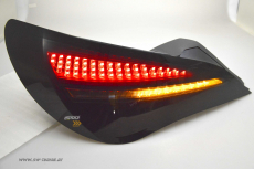 SW-Celi full LED rear lights suitable for Mercedes CLA C117/X117 13-19 Cherry Red smoke