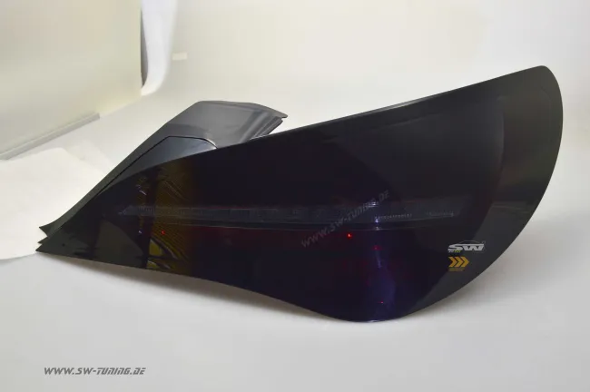 SW-Celi full LED rear lights suitable for Mercedes CLA C117/X117 13-19 Cherry Red smoke