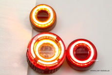 SW-Celi LED Rckleuchten fr Landrover Defender 90 110 130 L316 1990-2016 red