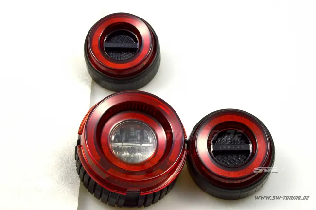 SW-Celi LED Rückleuchten für Landrover Defender 90 110 130 L316 1990-2016 red