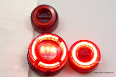SW-Celi LED Rckleuchten fr Landrover Defender 90 110 130 L316 1990-2016 red