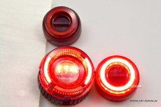 SW-Celi LED Rckleuchten fr Landrover Defender 90 110 130 L316 1990-2016 red