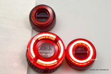 SW-Celi LED Rckleuchten fr Landrover Defender 90 110 130 L316 1990-2016 red
