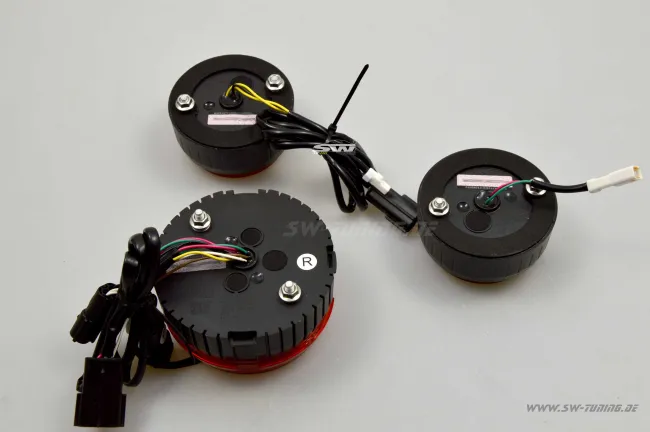 SW-Celi LED Rückleuchten für Landrover Defender 90 110 130 L316 1990-2016 red