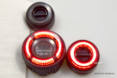 SW-Celi LED Rckleuchten fr Landrover Defender 90 110 130 L316 1990-2016 smoke